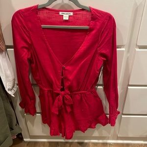 Red romper